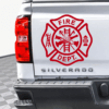 Fire Department Maltese Cross Decal