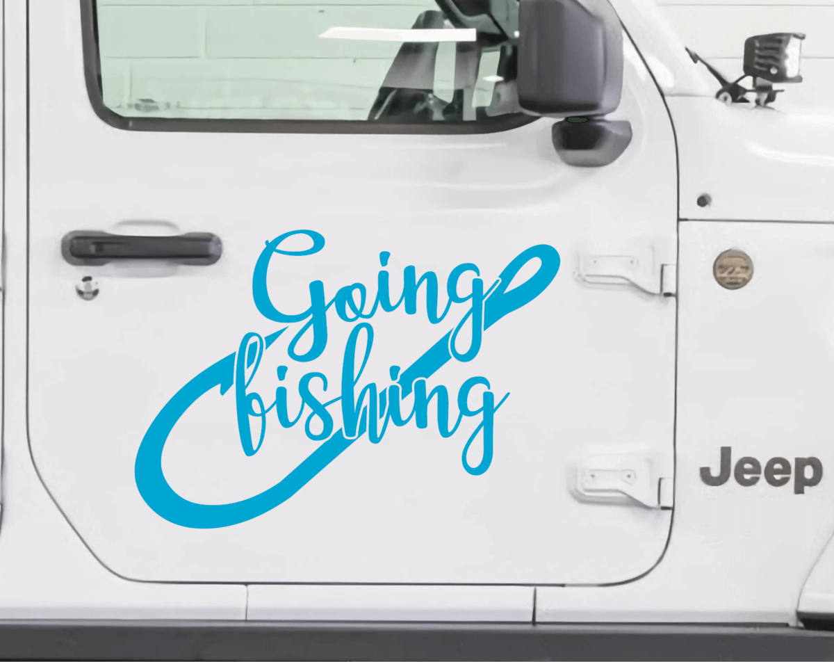 Going Fishing Featuring a Hook Decal - Image 4