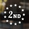 13 Stars with 2nd Decal