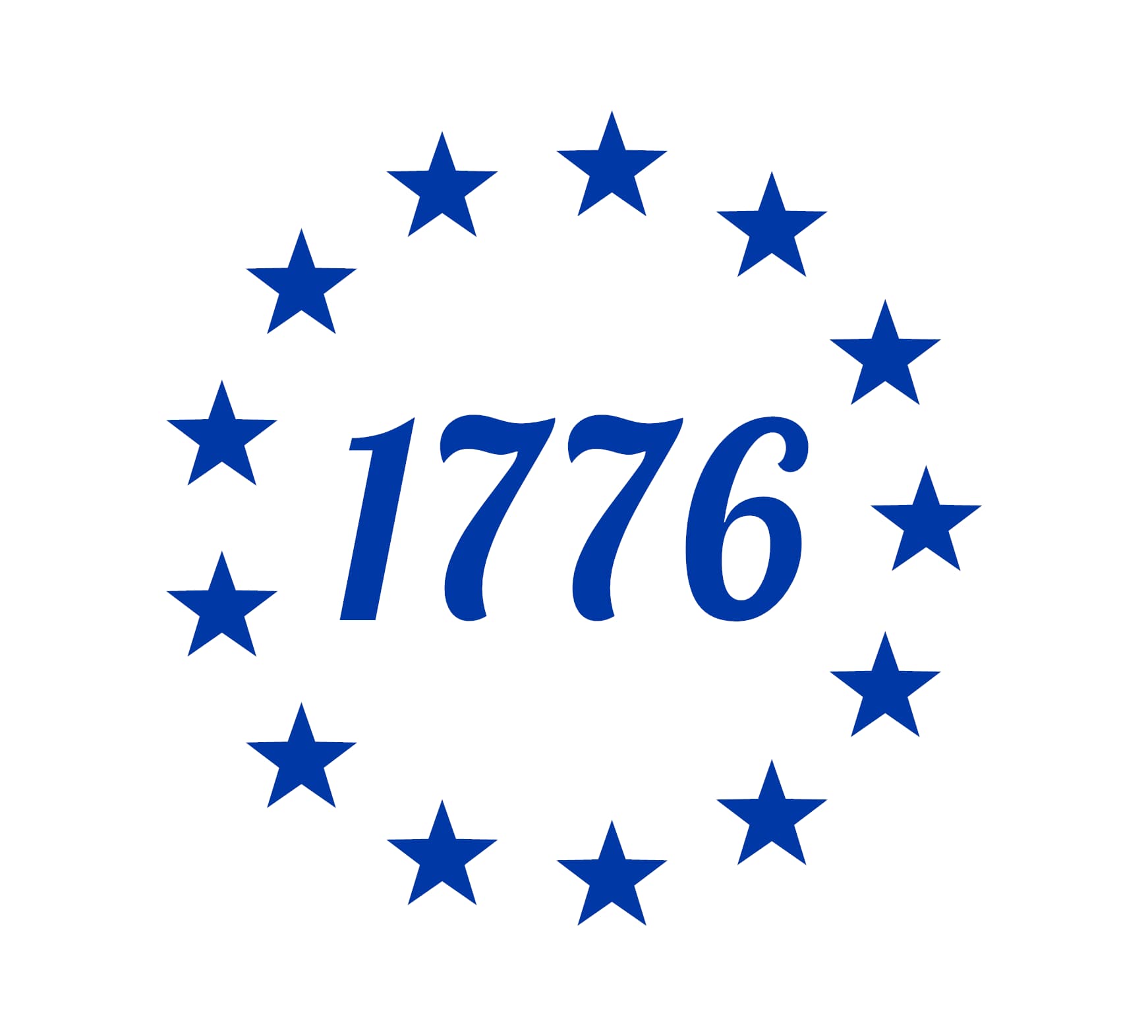 13 Stars with 1776 Decal - Image 2