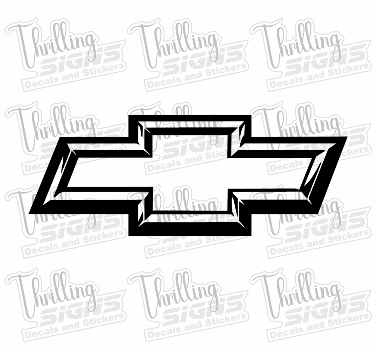 Chevy Chisel Decal - Image 2