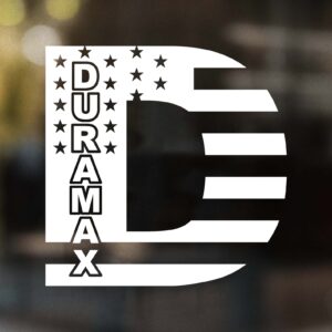 Duramax Flag Decal