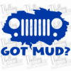 Jeep Got Mud Decal