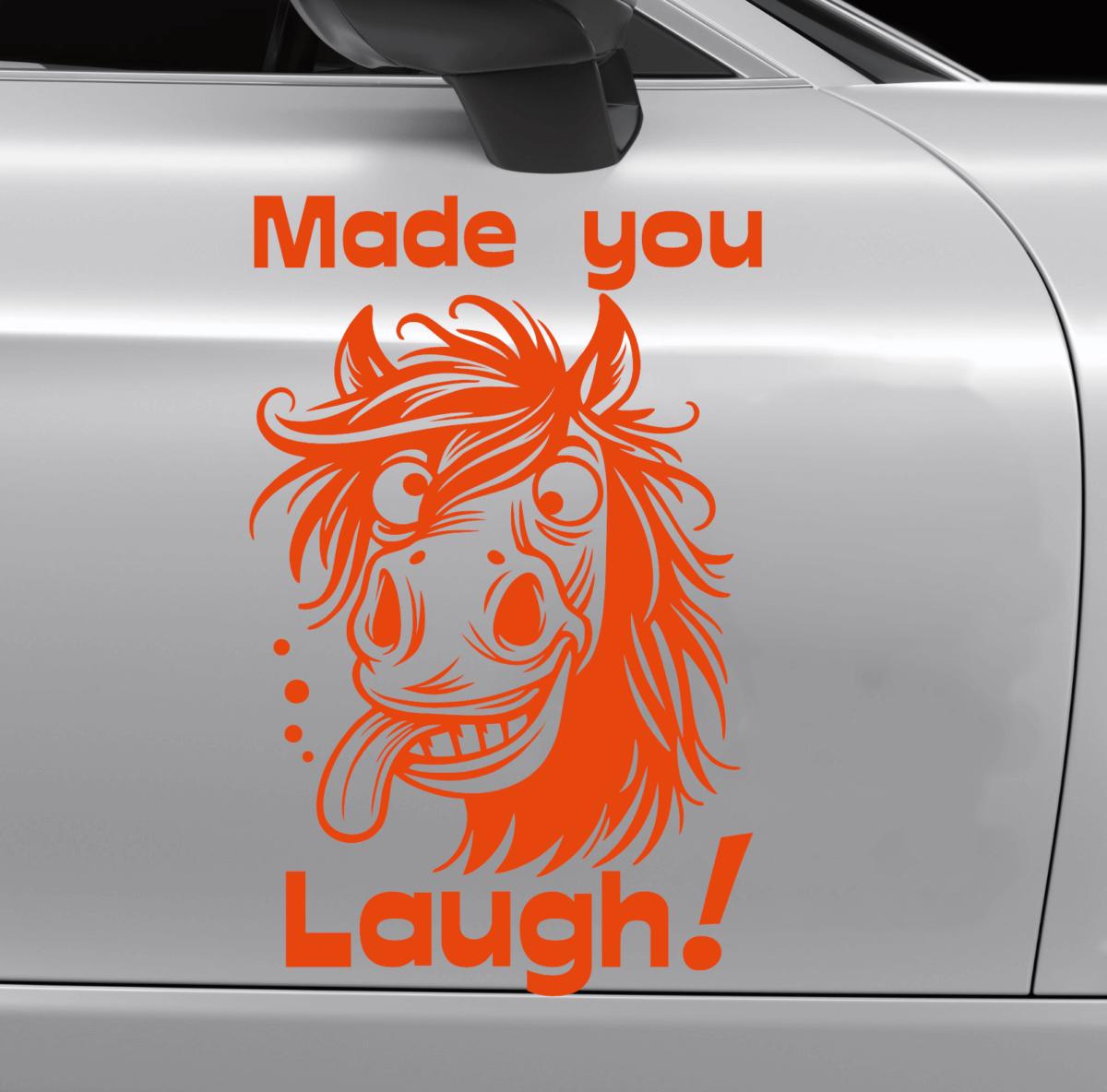 Made You Laugh Decal - Image 5