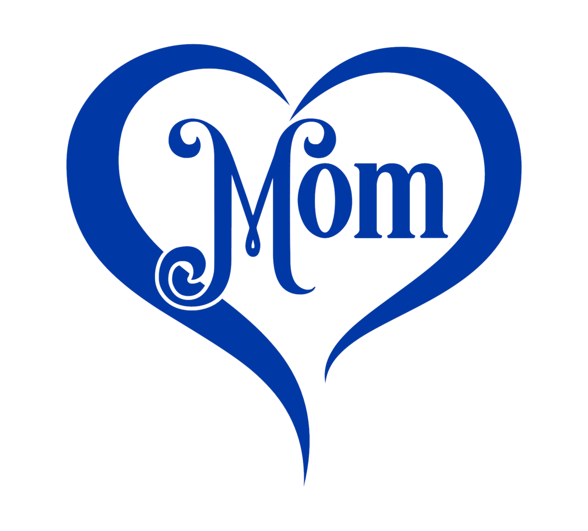 Heart Mom Decal - Image 2