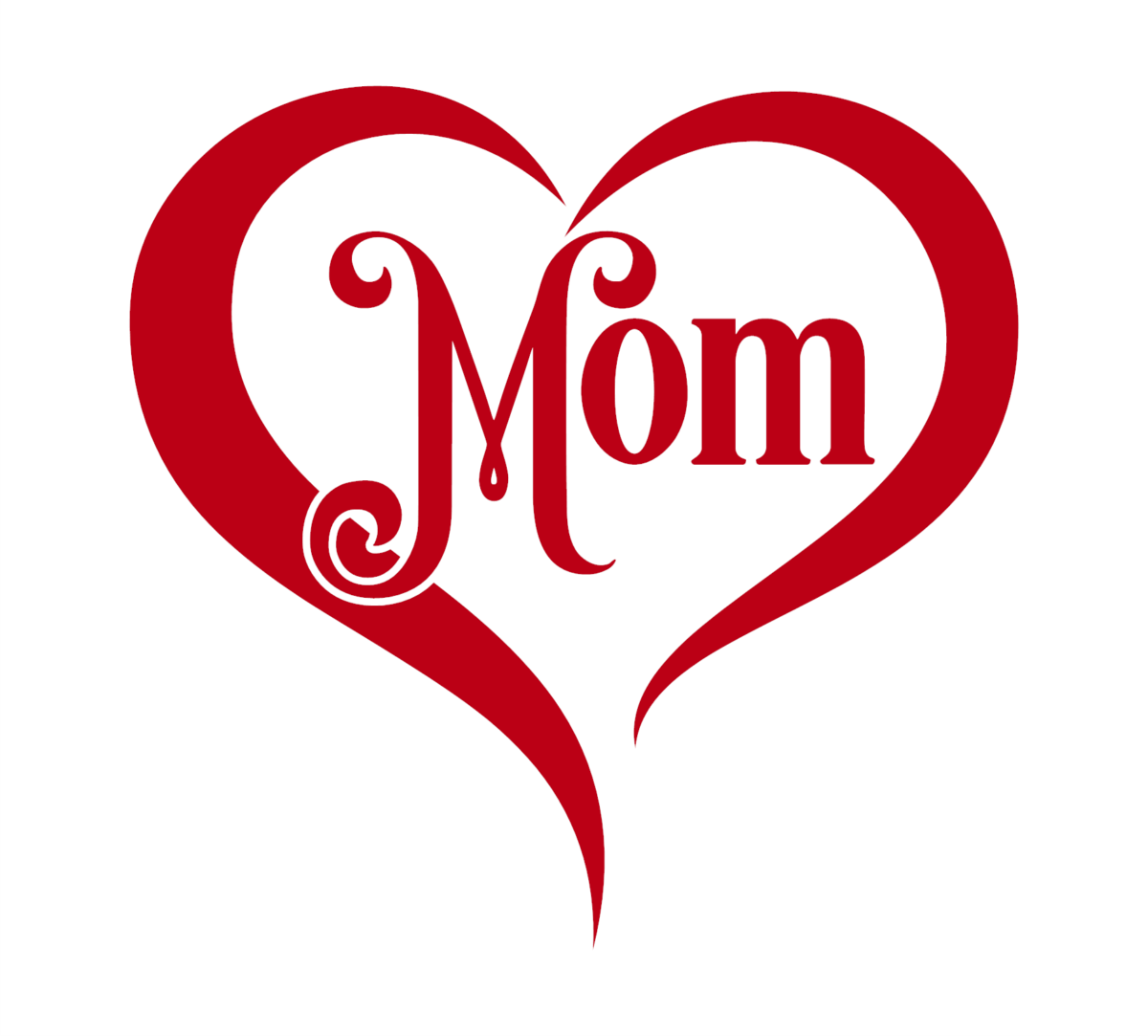 Heart Mom Decal - Image 6