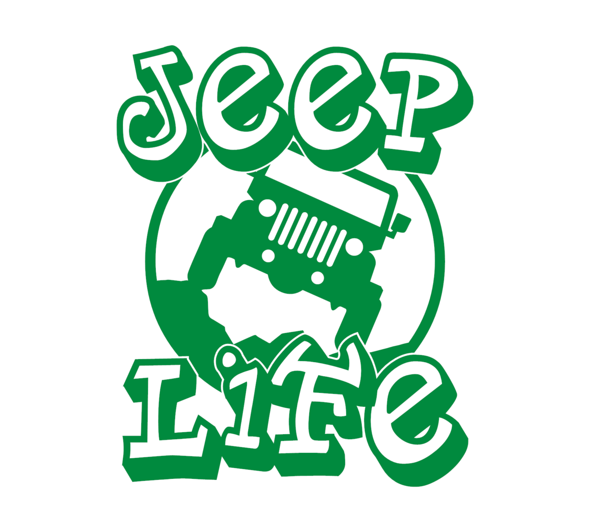 Jeep Life Decal - Image 4