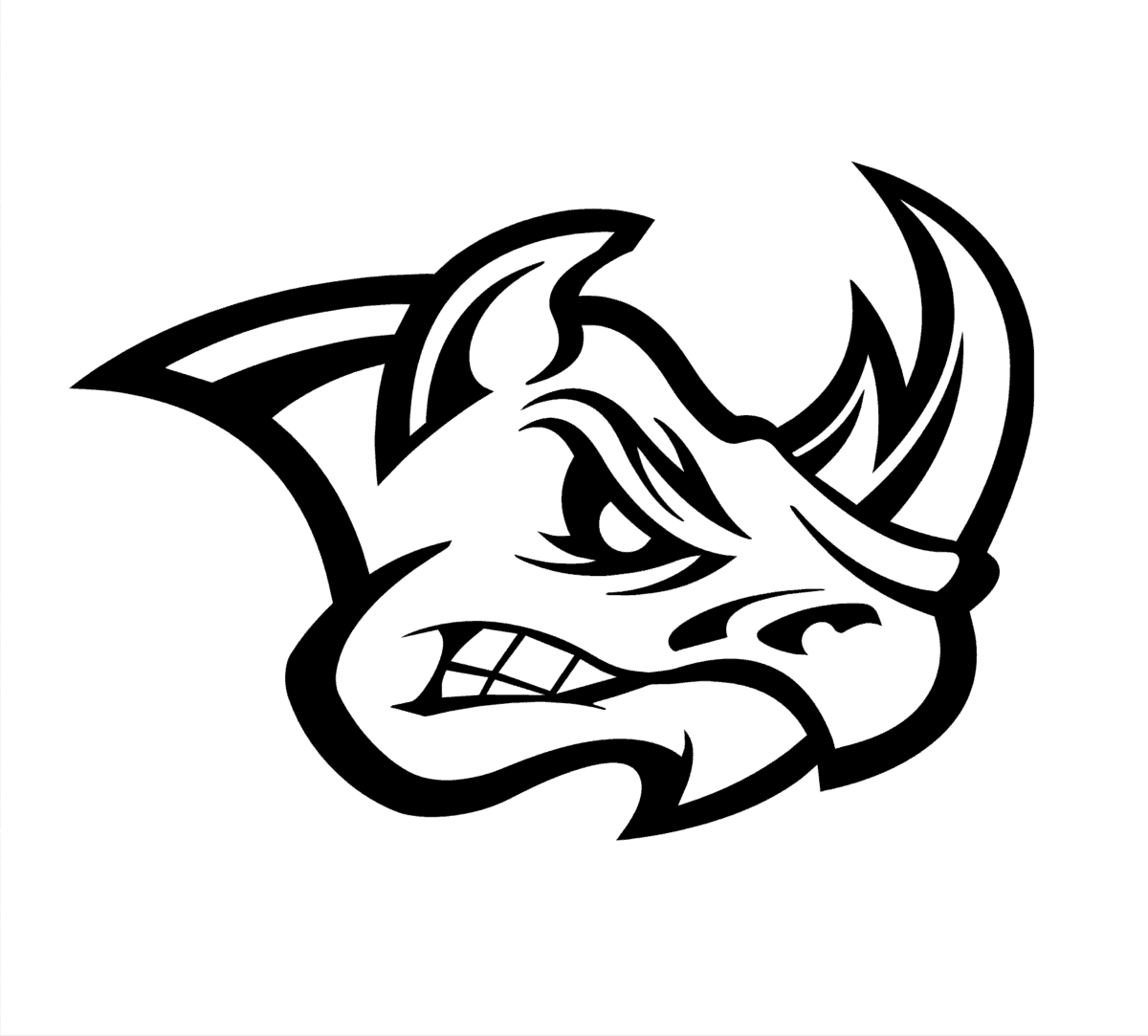 Angry Rhino Decal - Image 3