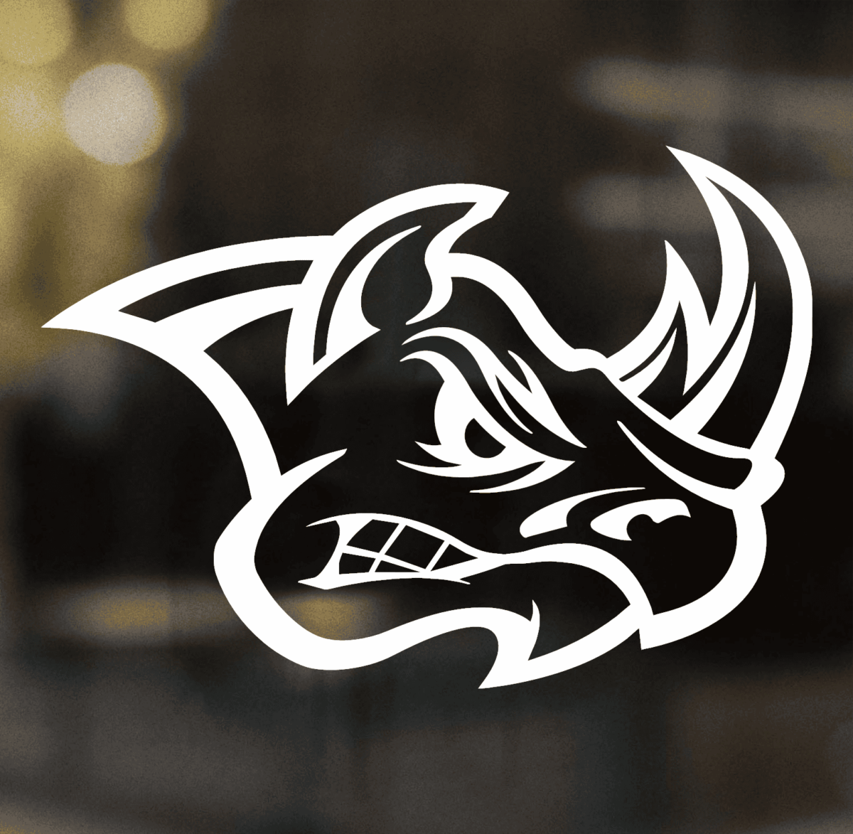 Angry Rhino Decal