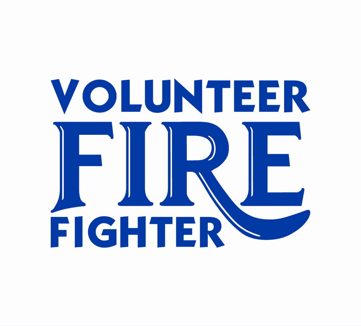 Volunteer Firefighter Decal - Image 3