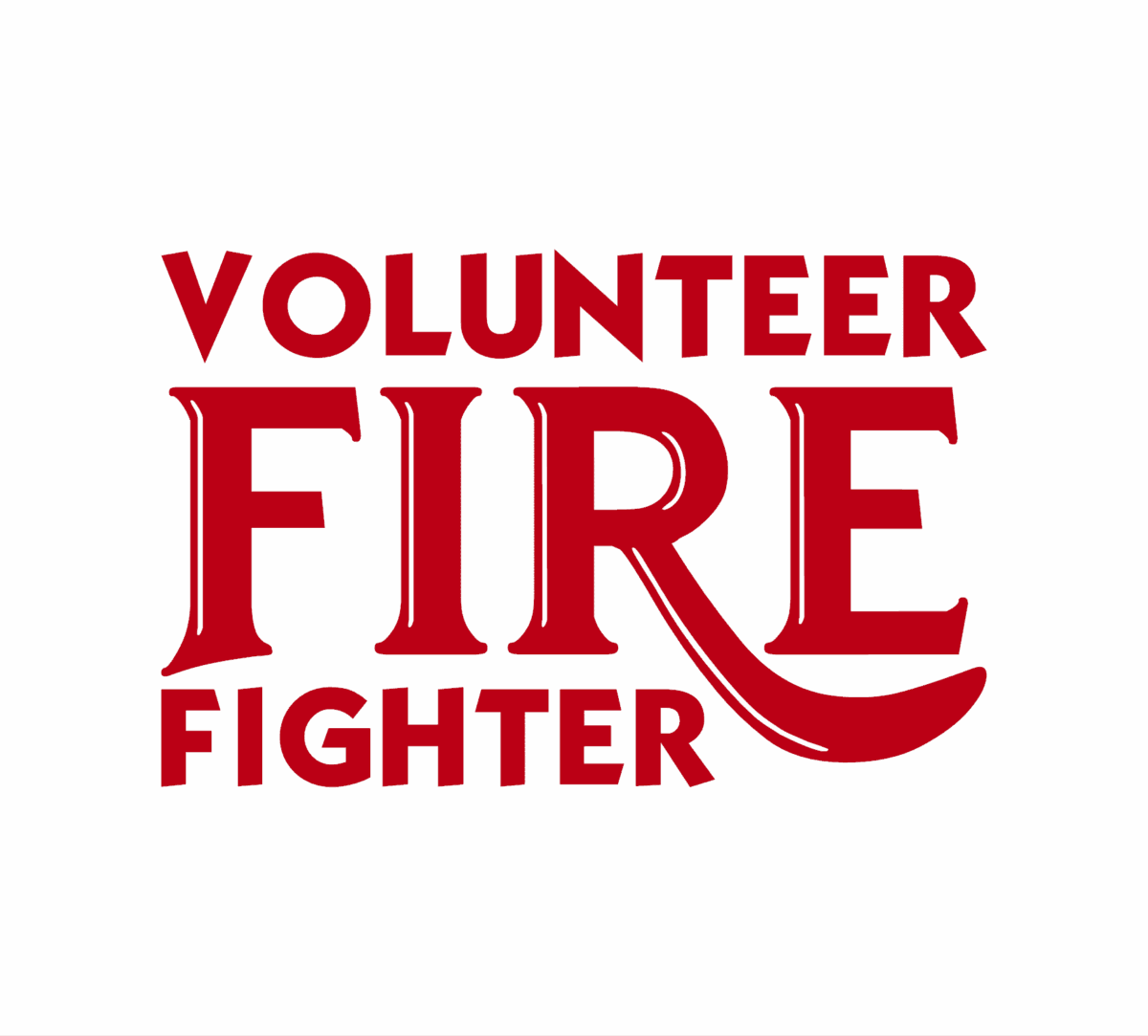 Volunteer Firefighter Decal - Image 2