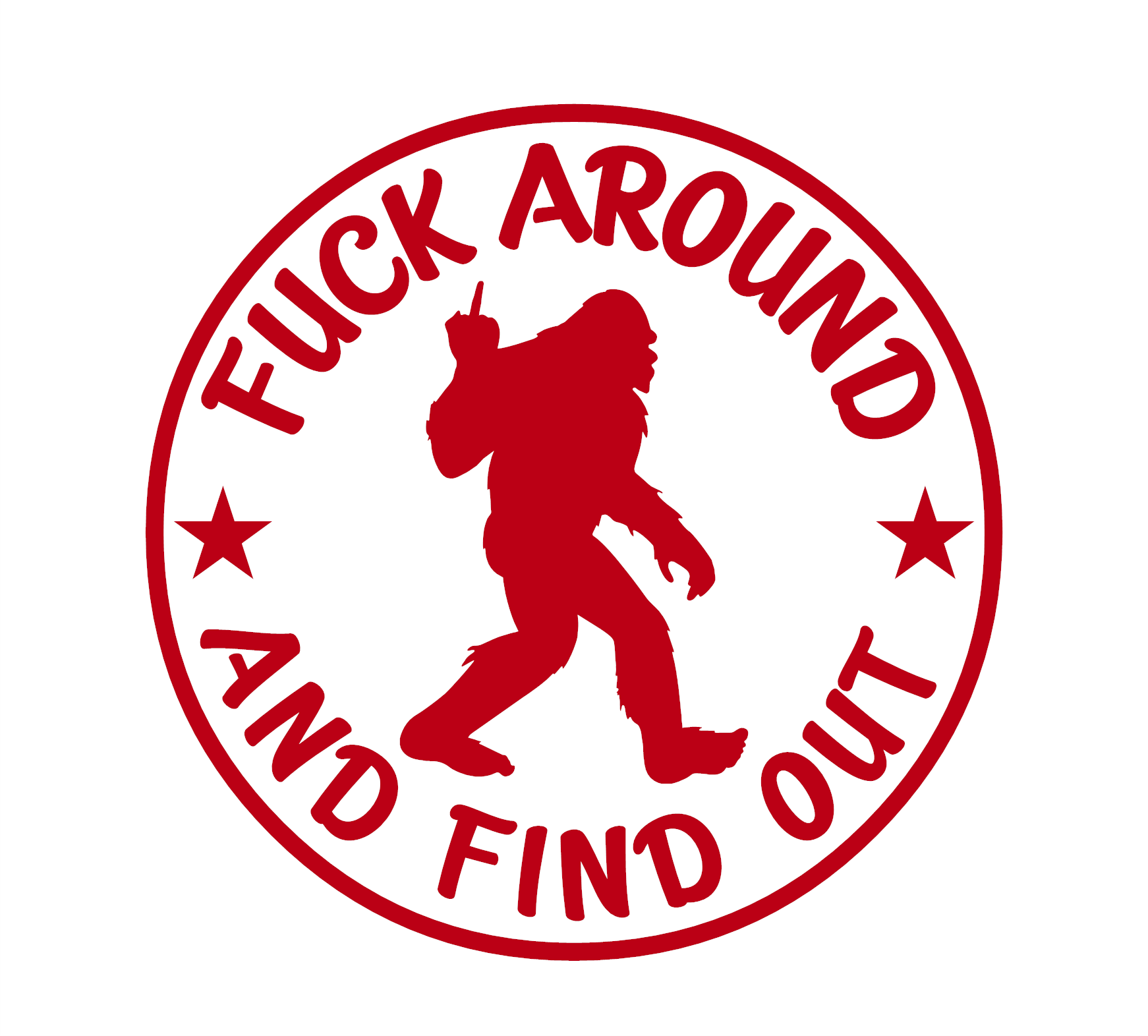 Bigfoot FAFO Decal - Image 5