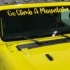 Go Climb A Mountain Decal