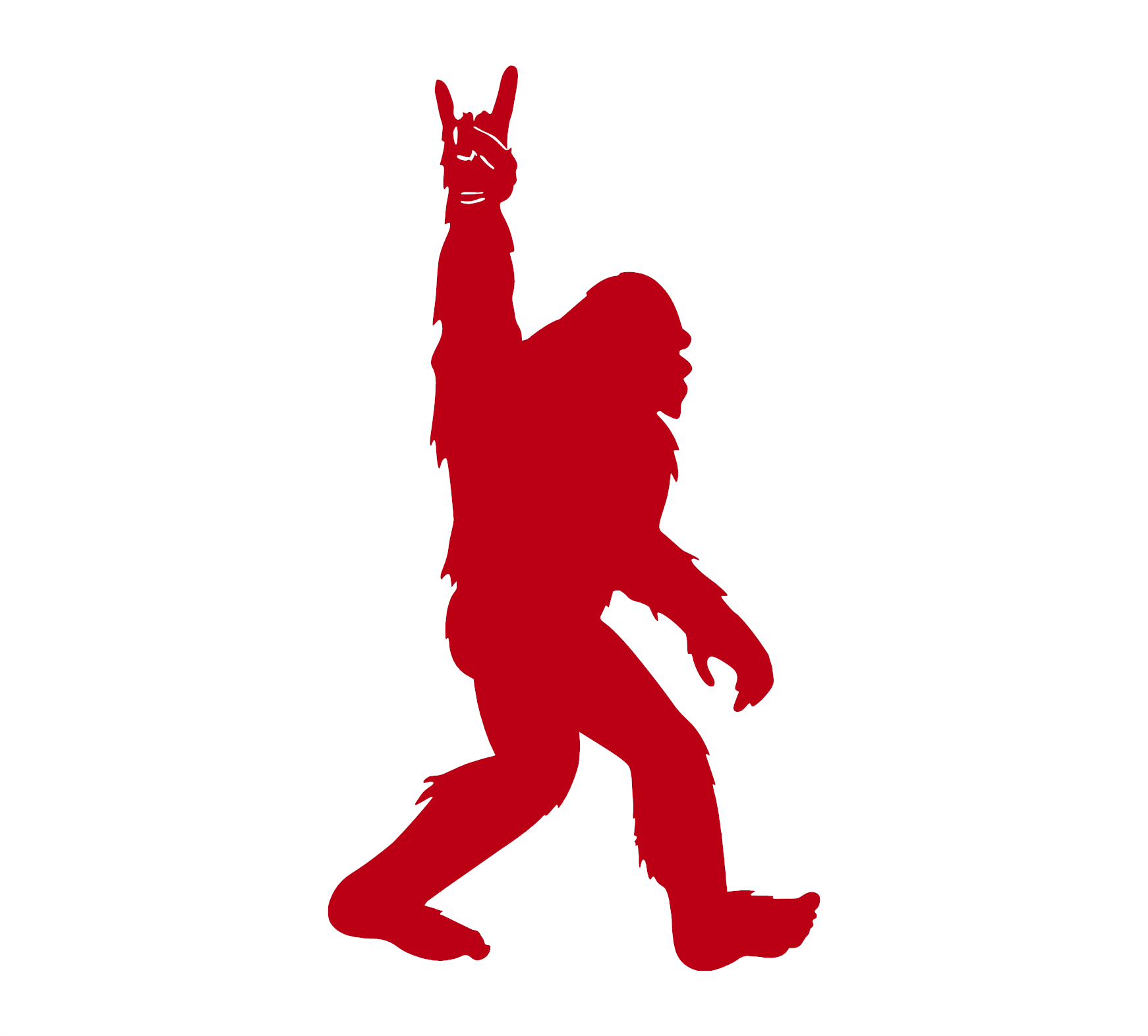 Bigfoot Rock Sign Decal - Image 5