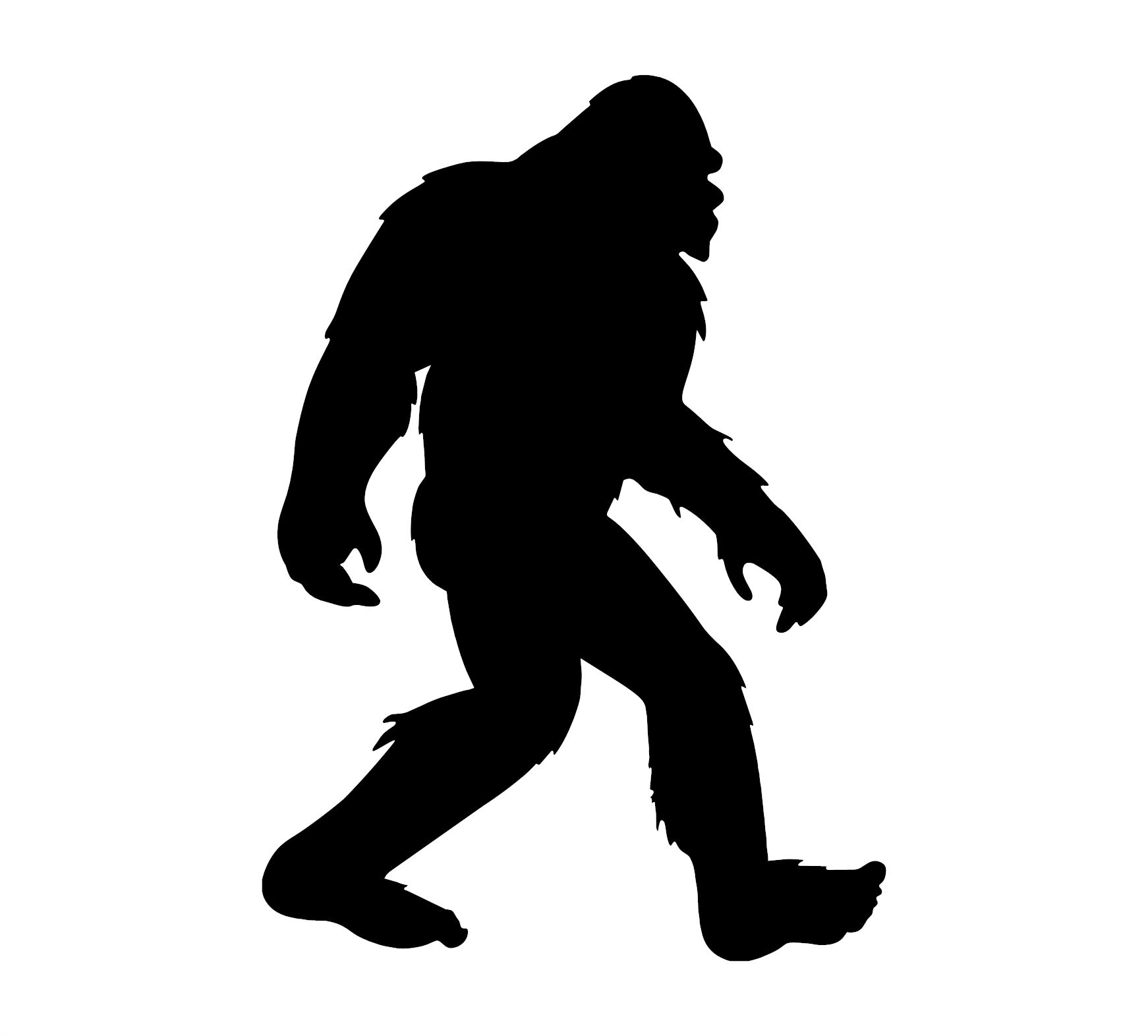Bigfoot Walking Decal - Image 2