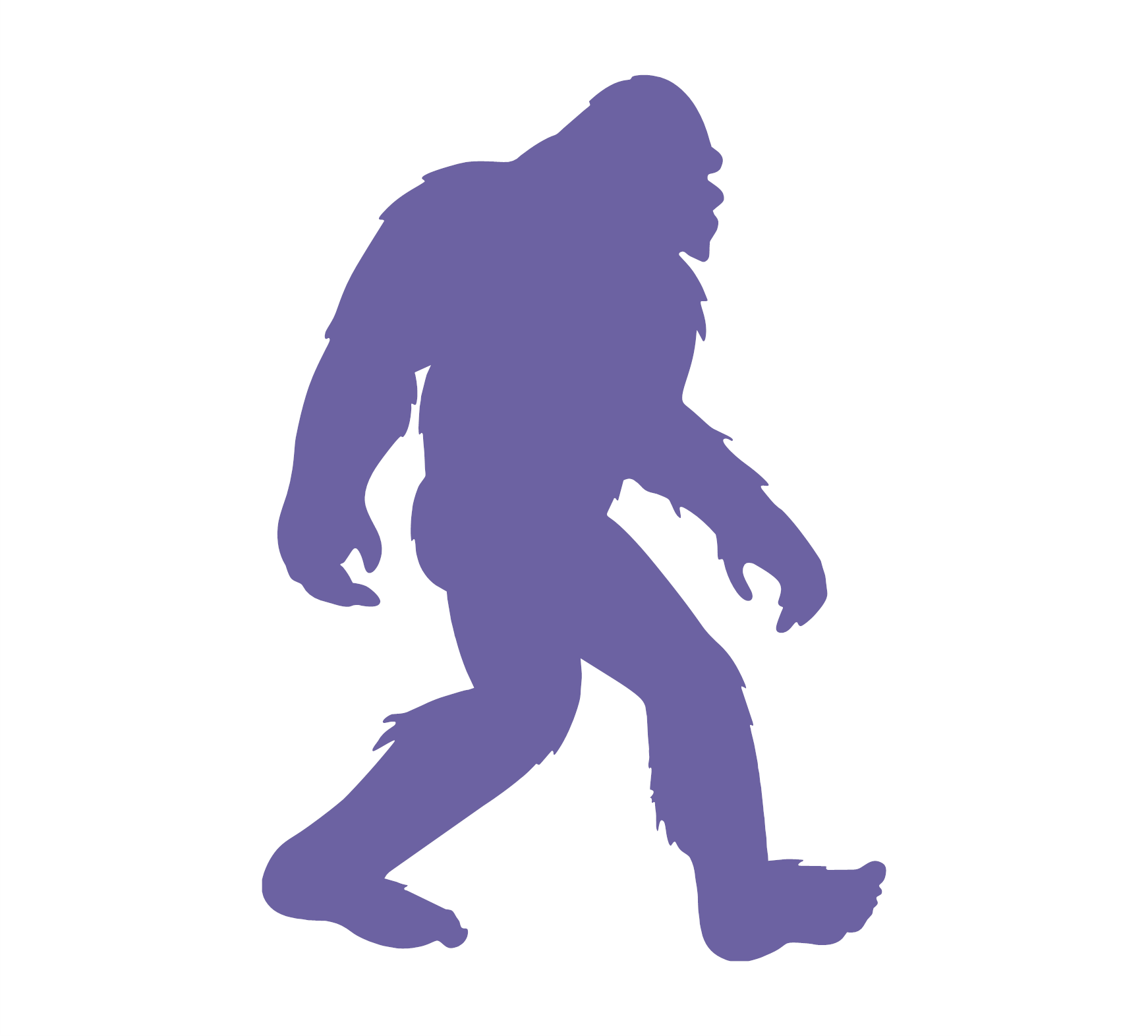 Bigfoot Walking Decal - Image 3