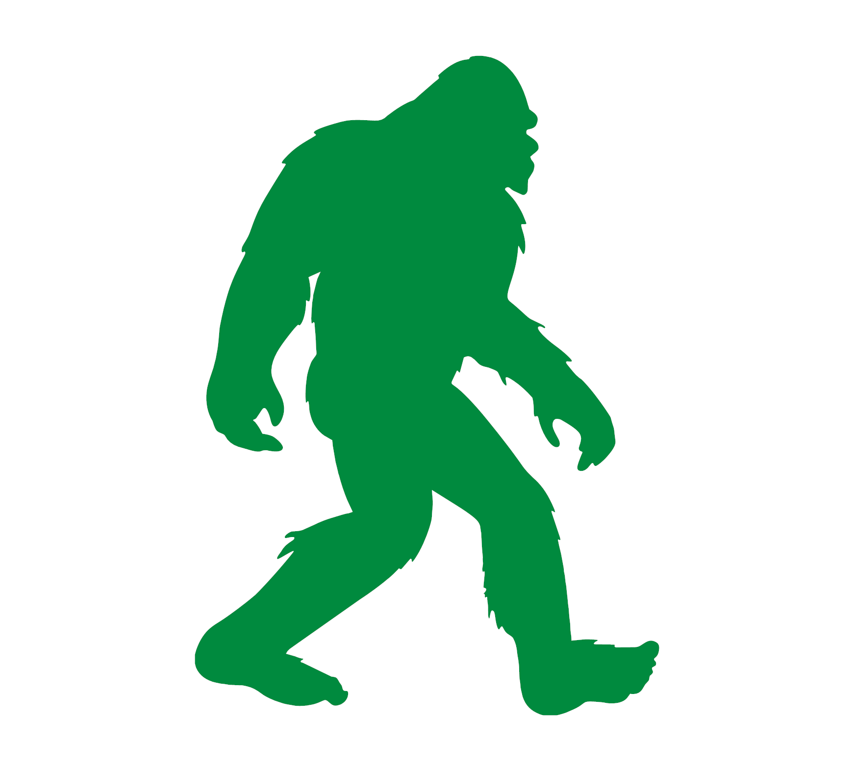 Bigfoot Walking Decal - Image 4