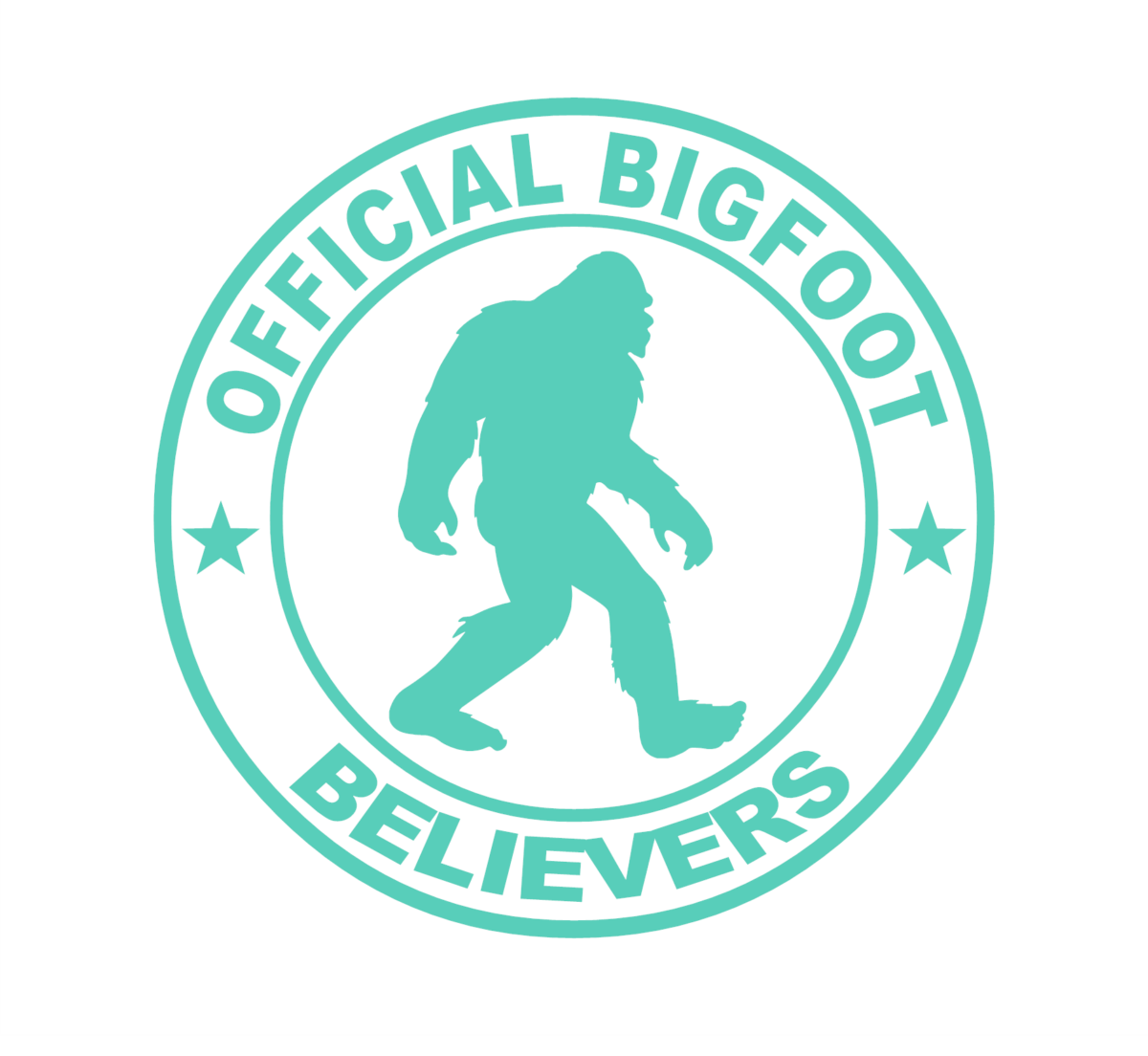 Bigfoot Believers Decal - Image 3
