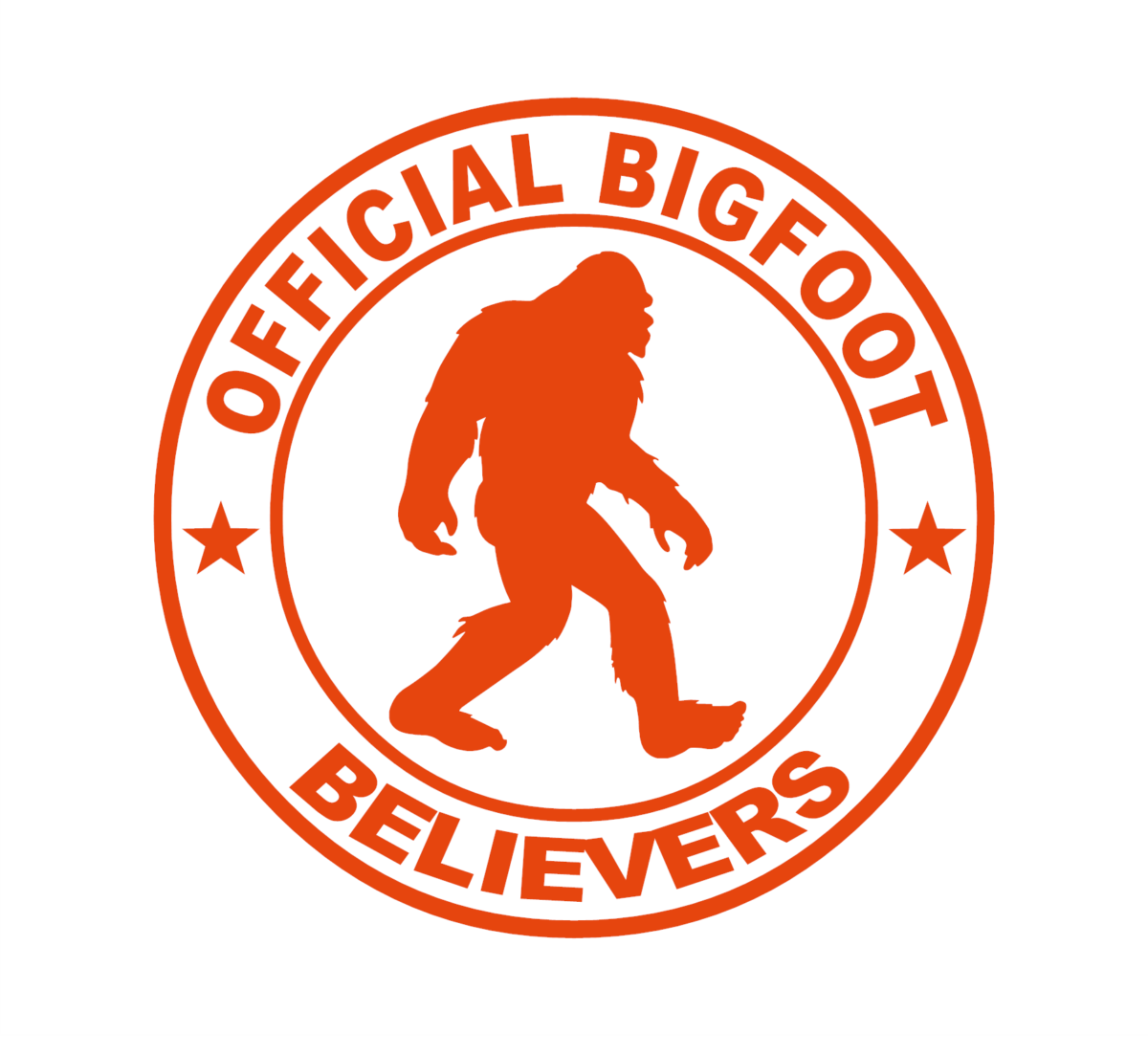 Bigfoot Believers Decal - Image 4
