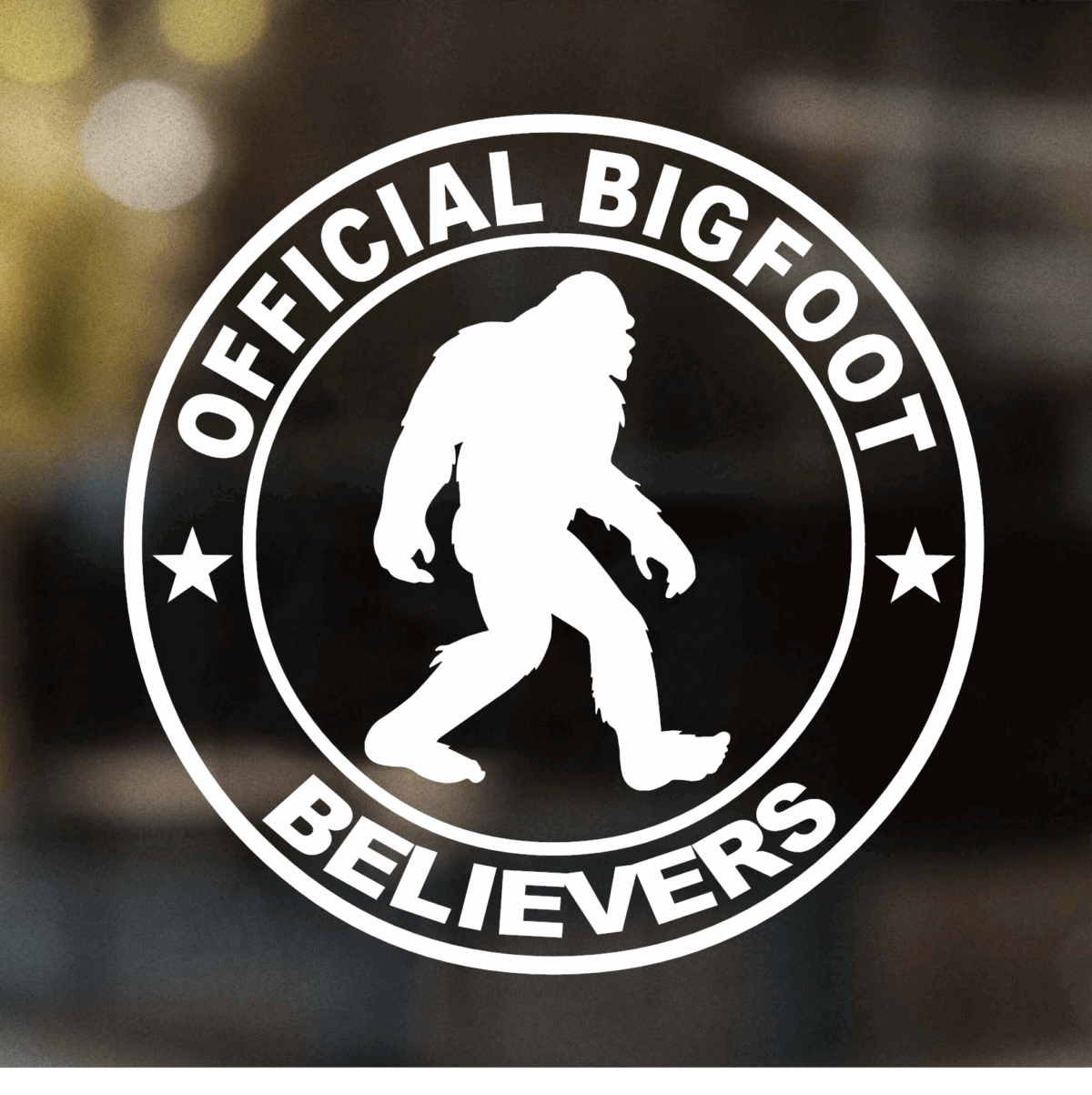 Bigfoot Believers Decal
