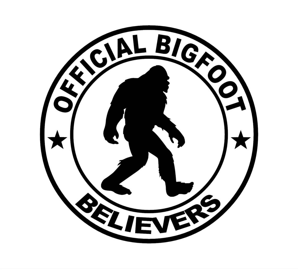 Bigfoot Believers Decal - Image 2