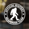 Official Bigfoot Response Team Decal