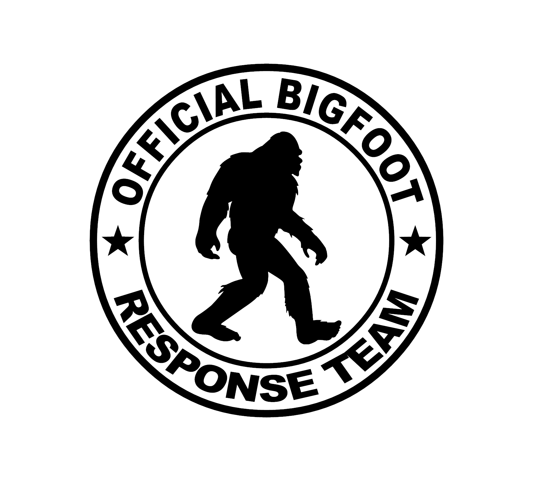 Official Bigfoot Response Team Decal - Image 2