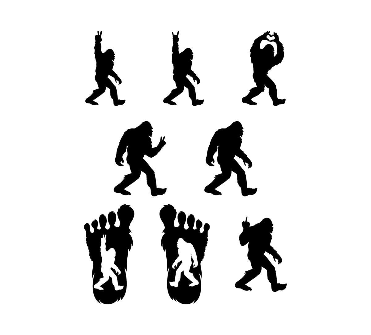 Bigfoot Decal Pack - Image 2
