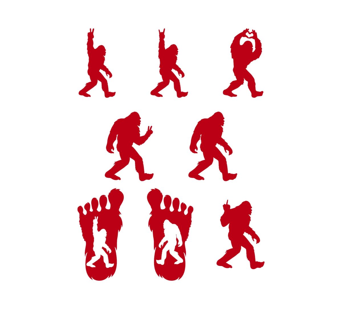 Bigfoot Decal Pack - Image 5