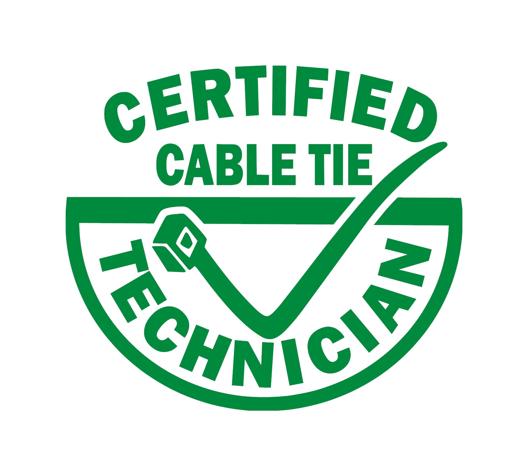Certified Cable Tie Technician Decal - Image 4