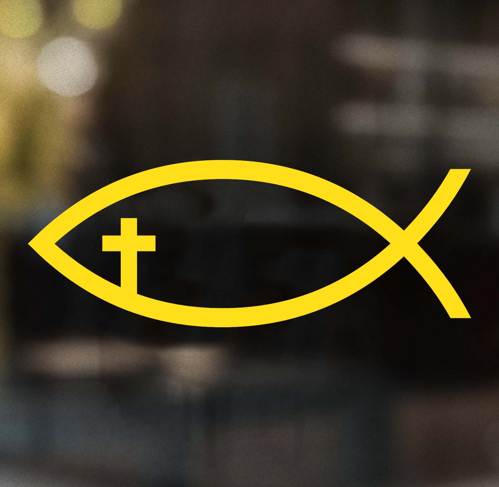 Cross Fish Decal - Image 8