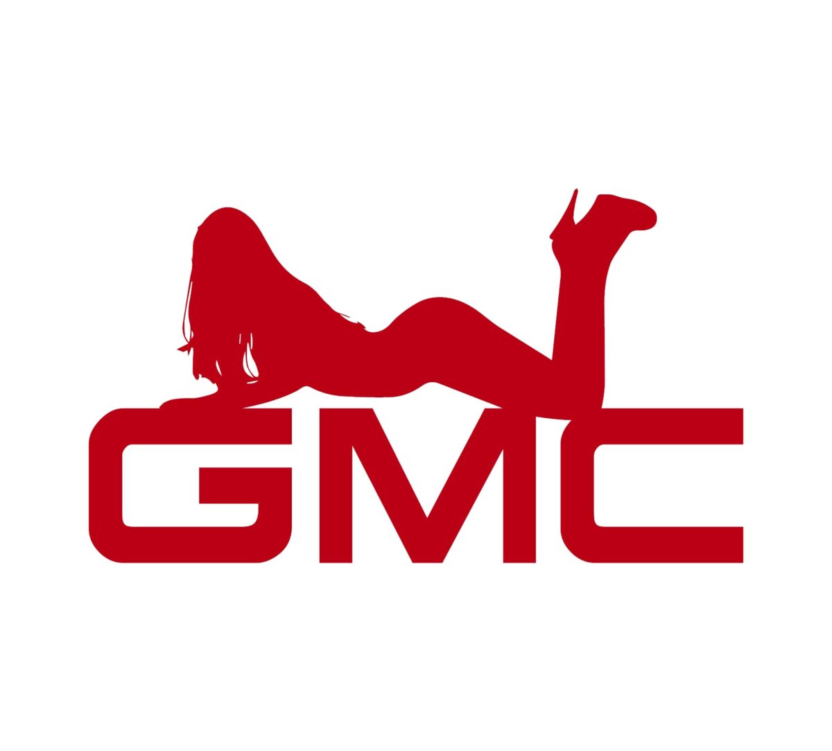 GMC Girl 2 Decal - Image 5