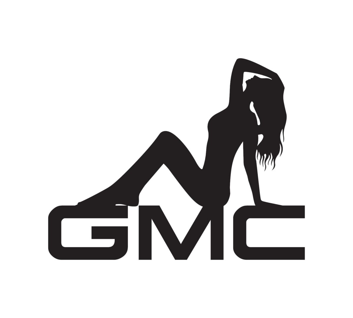 GMC Girl 3 Decal - Image 2