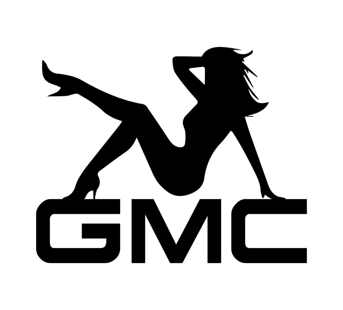 GMC Girl 4 Decal - Image 2