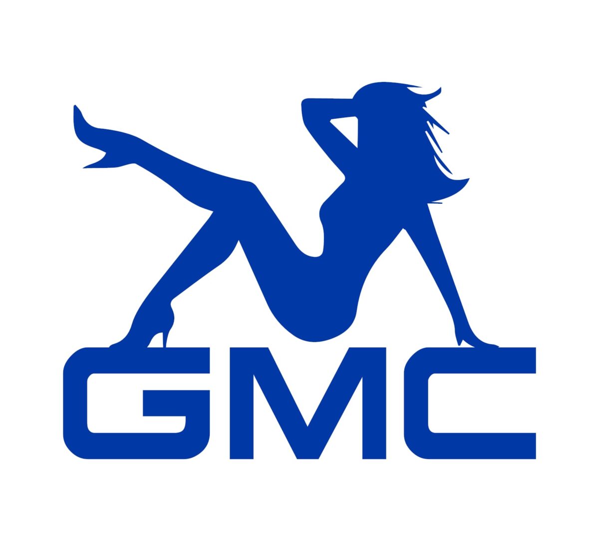 GMC Girl 4 Decal - Image 4