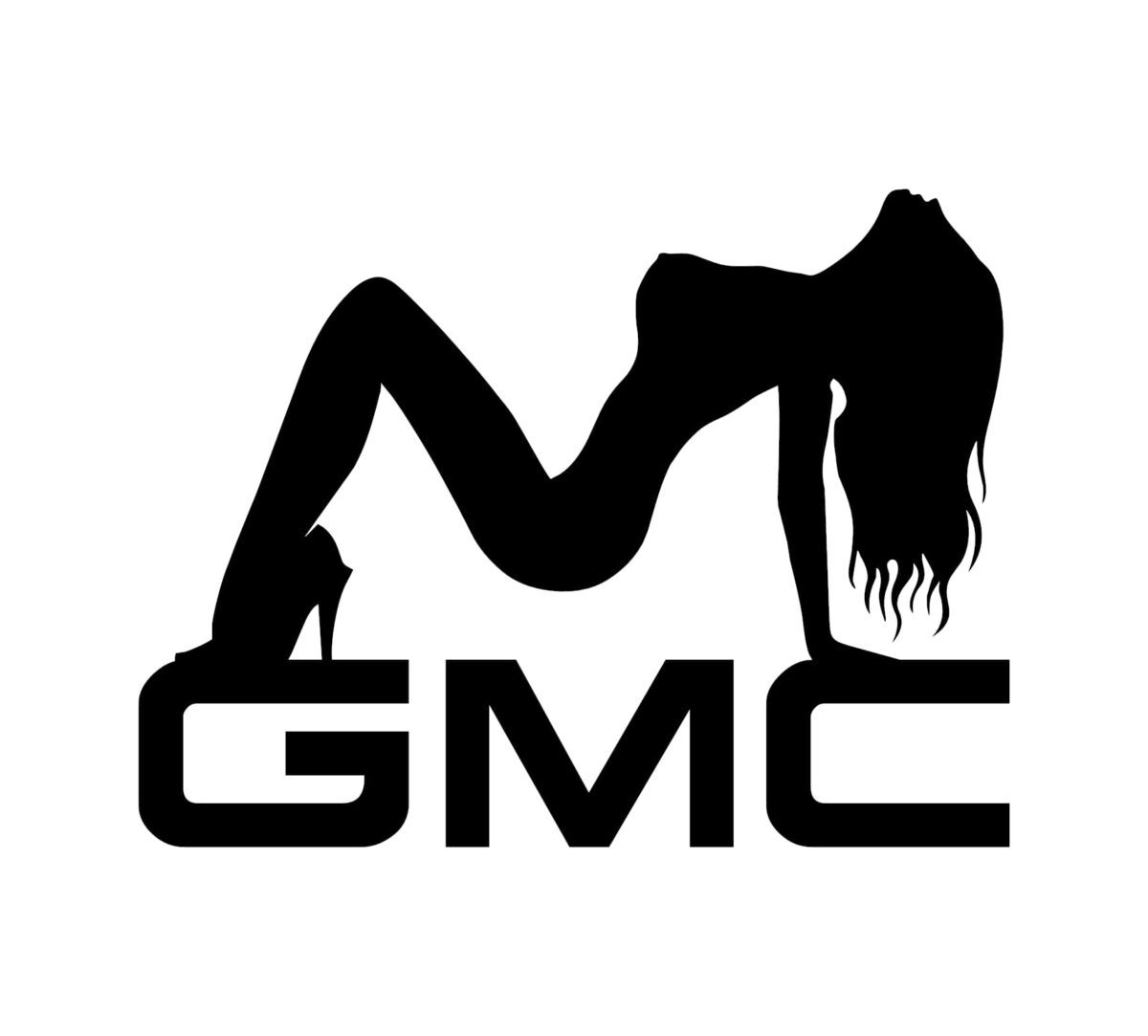 GMC Girl 5 Decal - Image 2