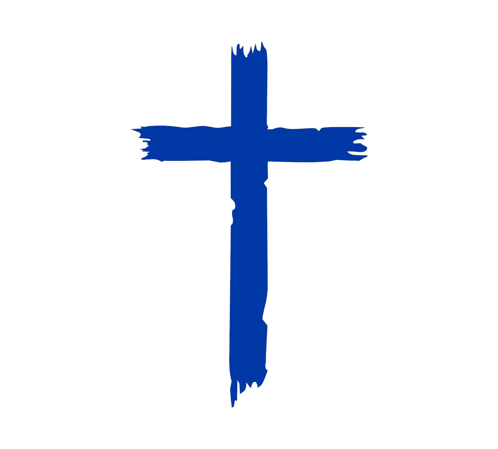 Rustic Cross Decal - Image 3