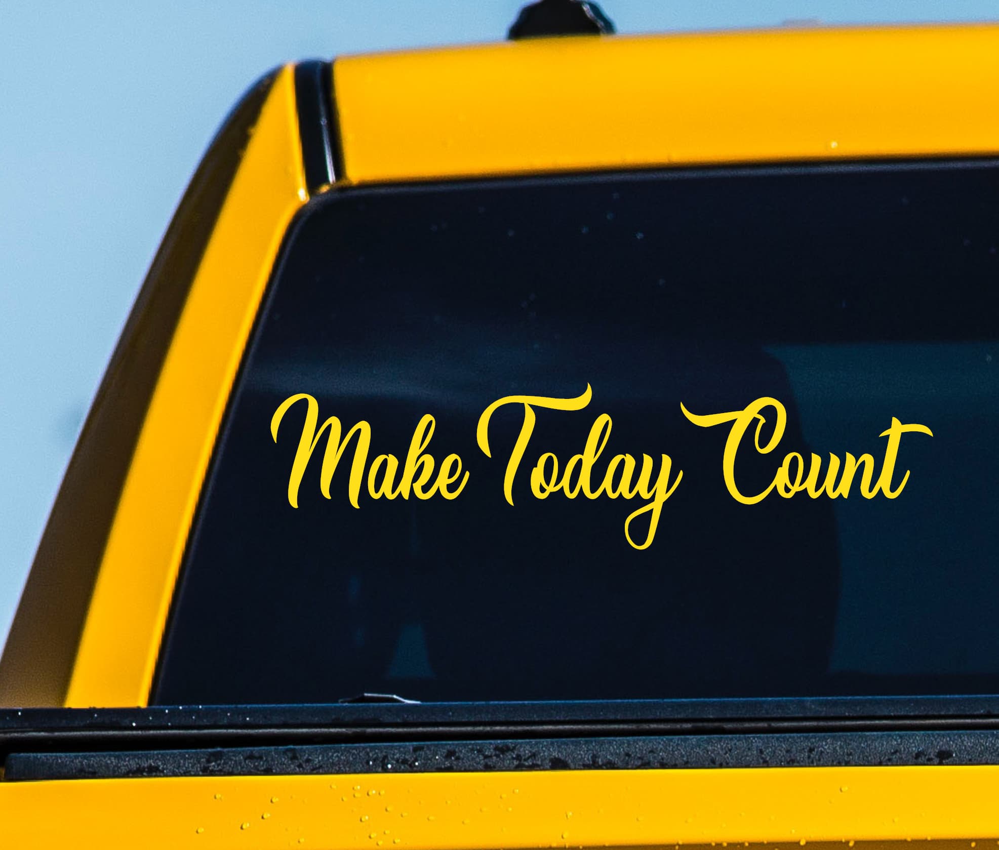 Make Today Count Decal - Image 7