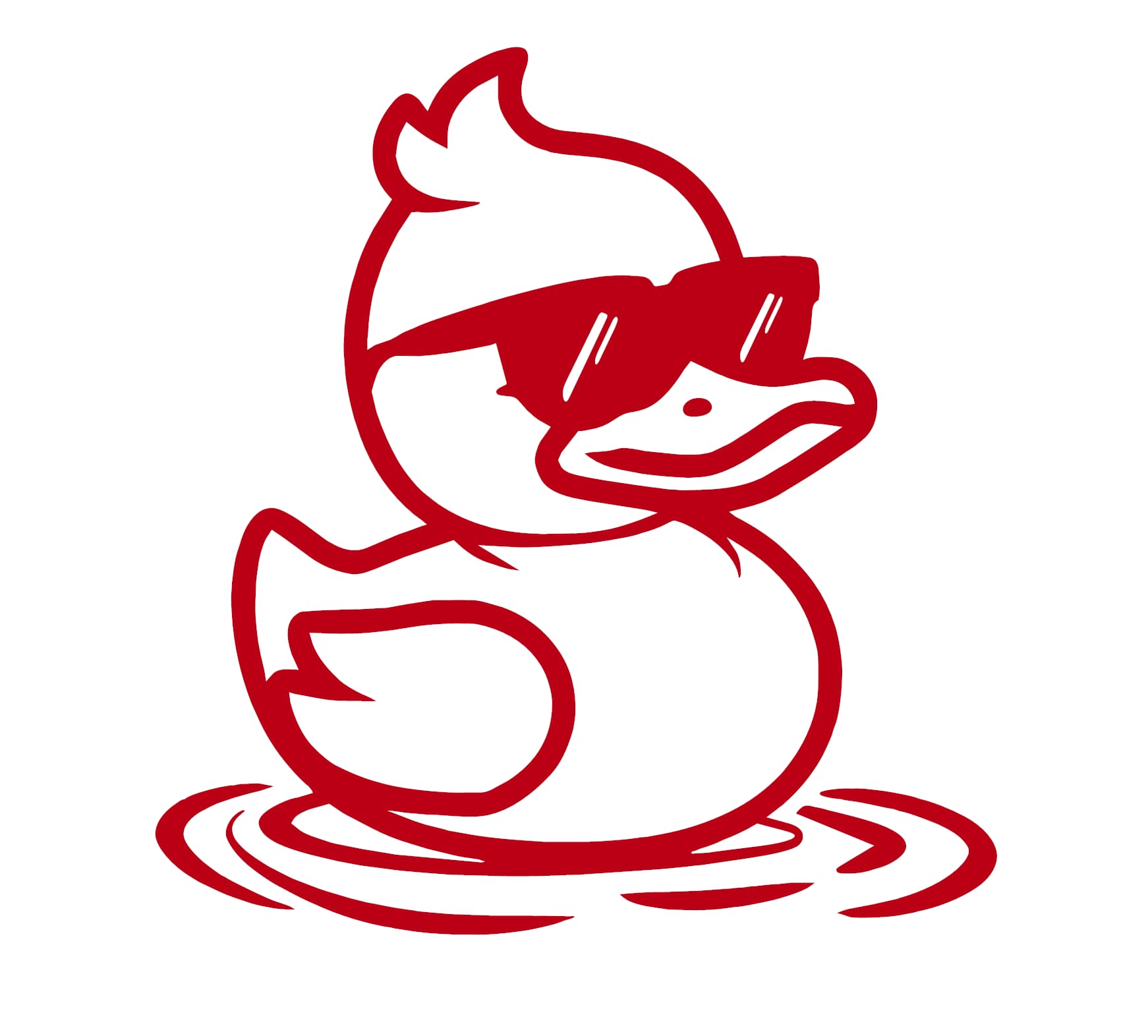 Cool Duck Decal - Image 4