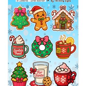 Cozy Christmas Sticker Sheet