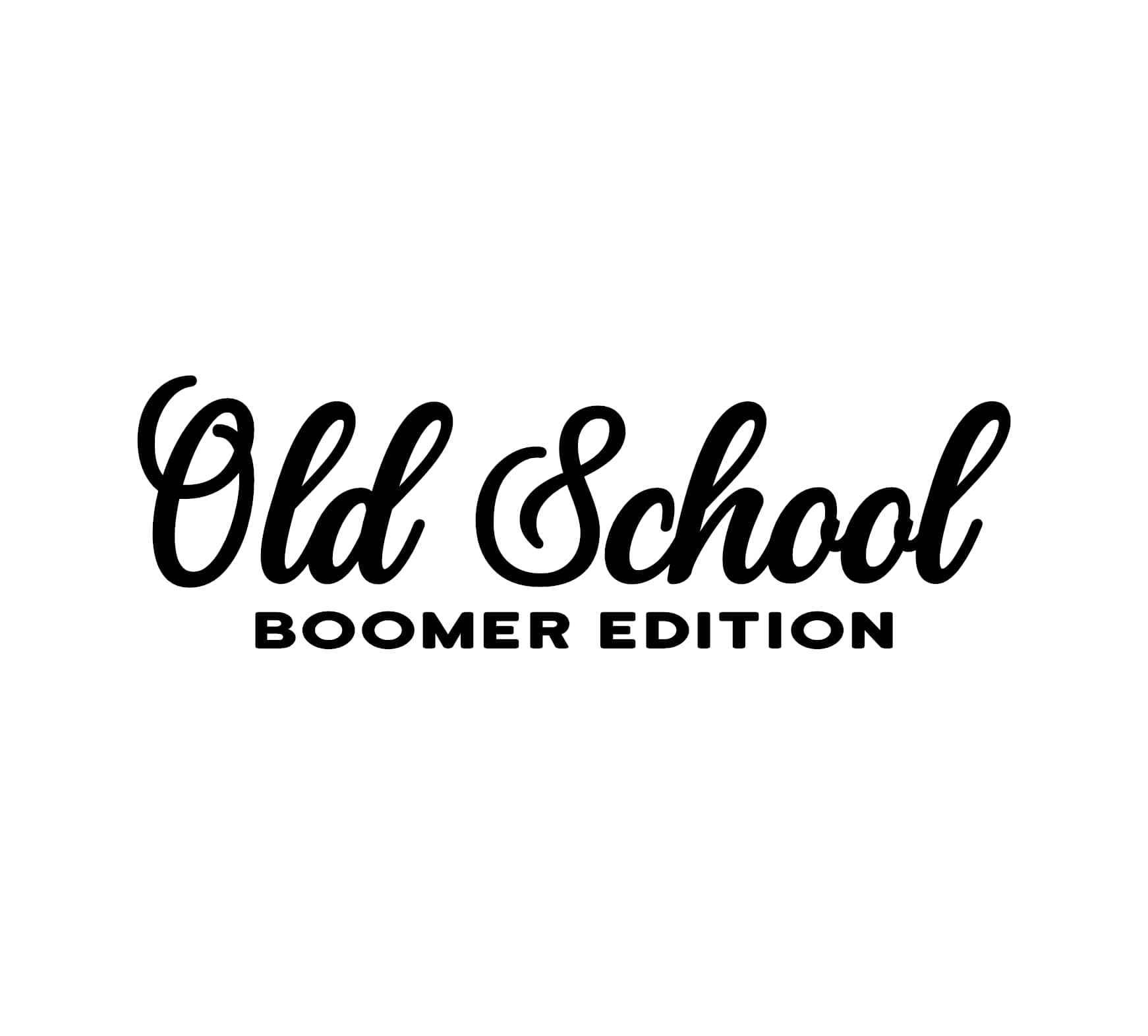Old School Boomer Edition Decal - Image 2