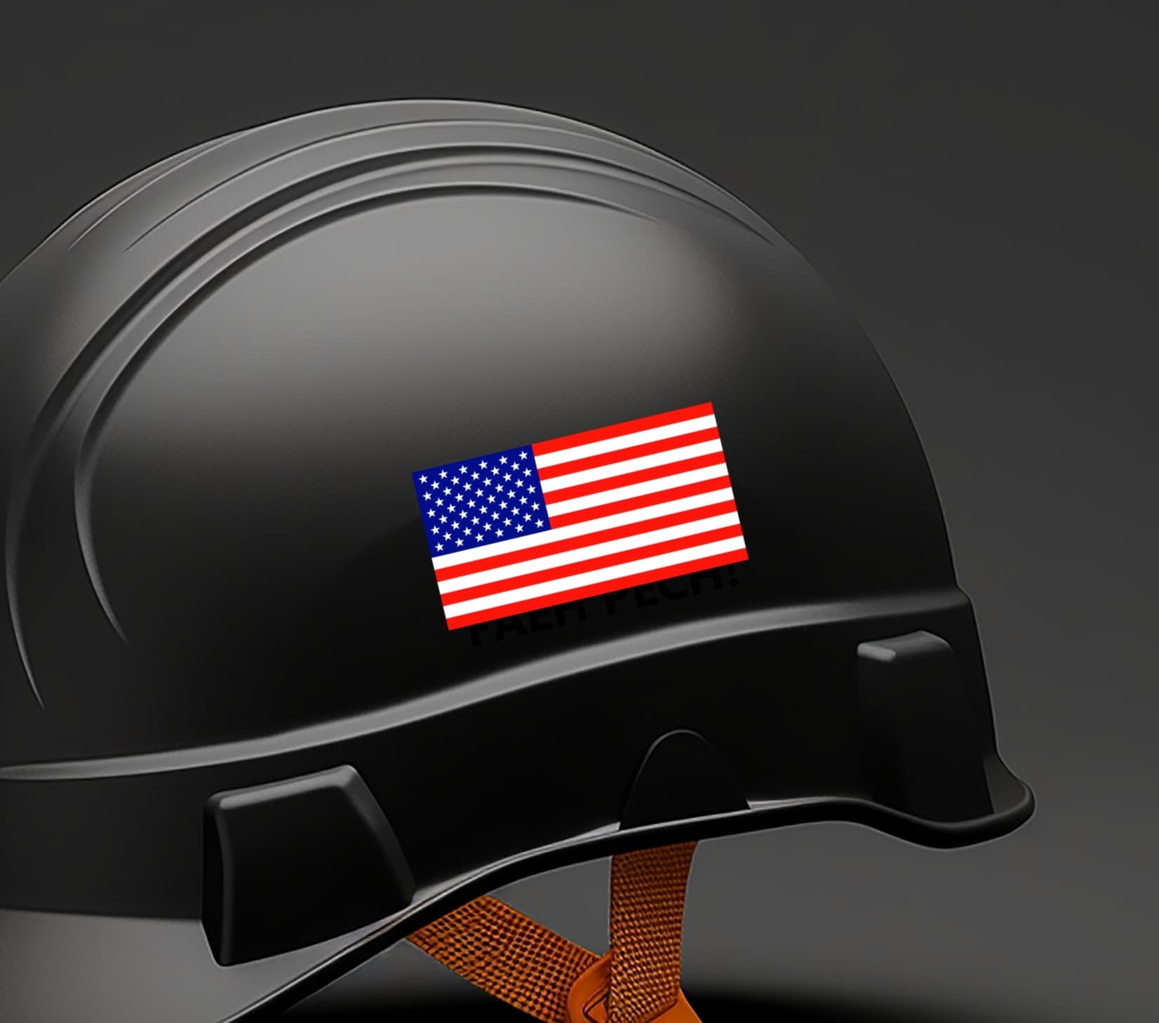 American Flag Sticker - Image 5