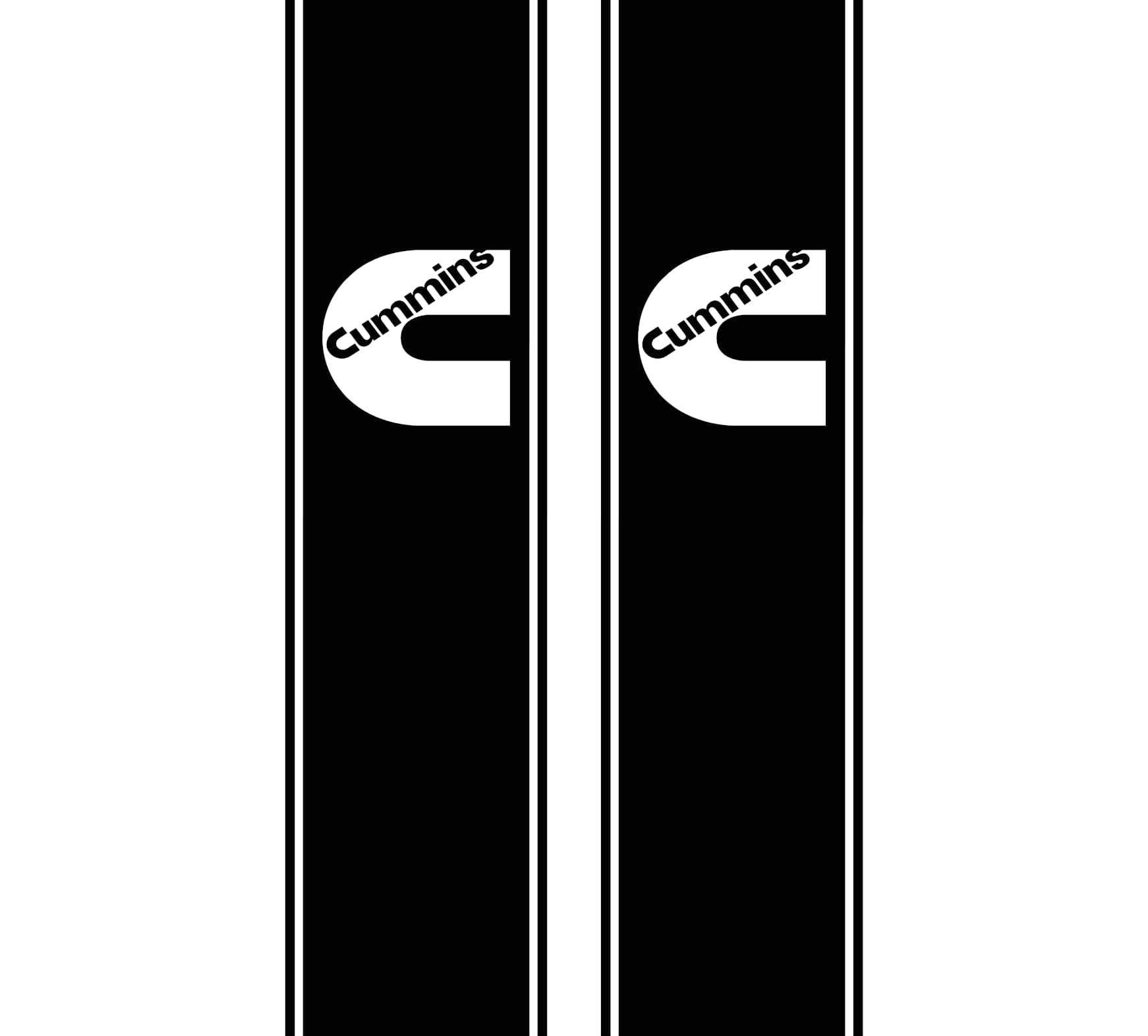 Dodge Ram Cummins Diesel Bedside Stripe Decal - Image 5