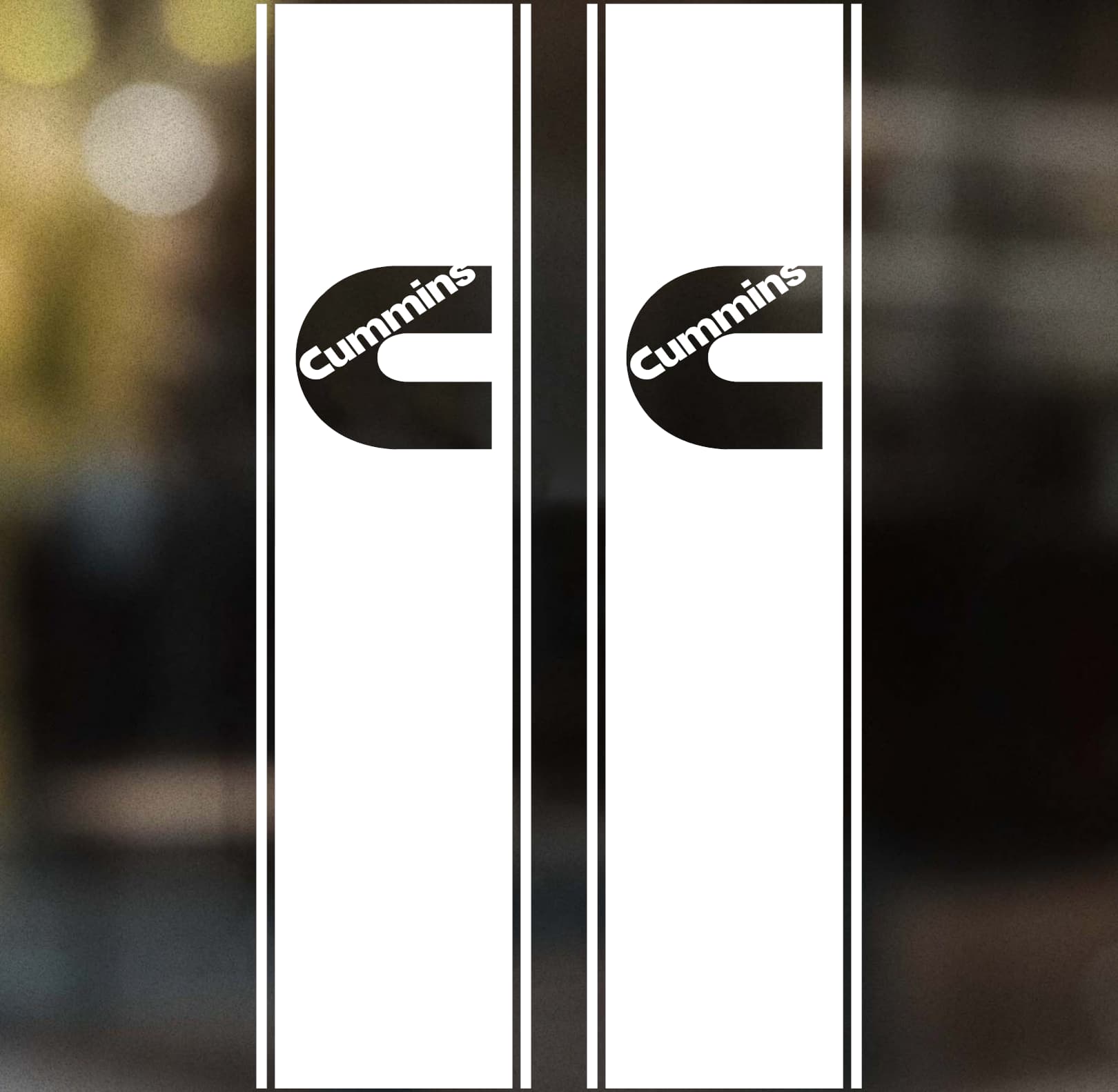 Dodge Ram Cummins Diesel Bedside Stripe Decal