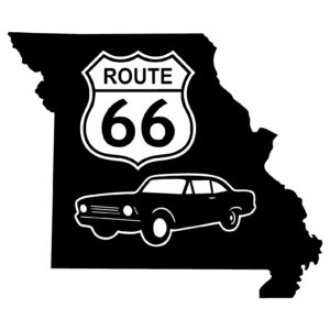 Missouri Route 66 Decal