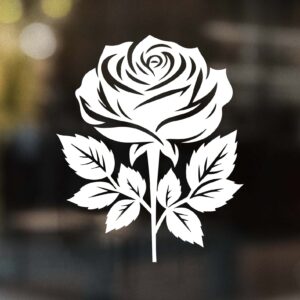 Lush Leaf Rose Decal