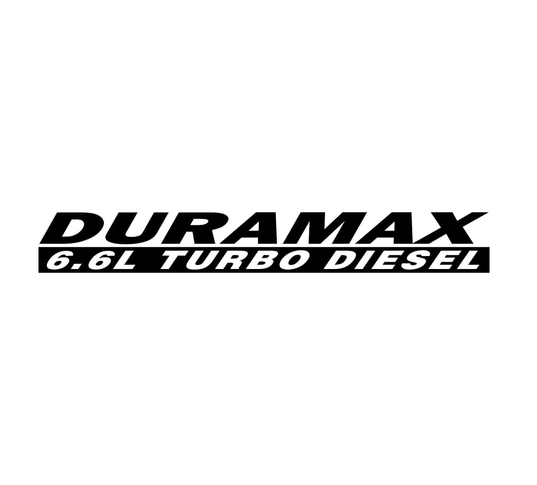 Duramax Turbo Diesel Decal - Image 2