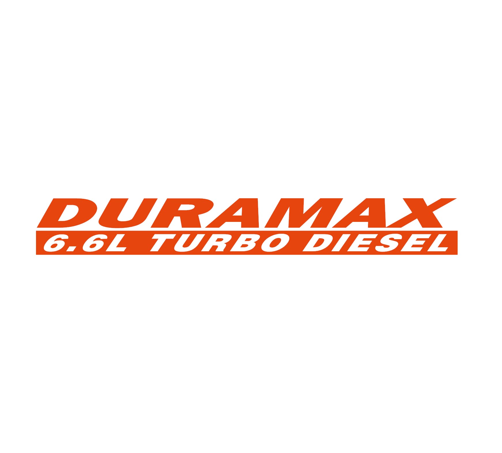 Duramax Turbo Diesel Decal - Image 4