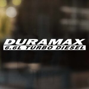 Duramax Turbo Diesel Decal
