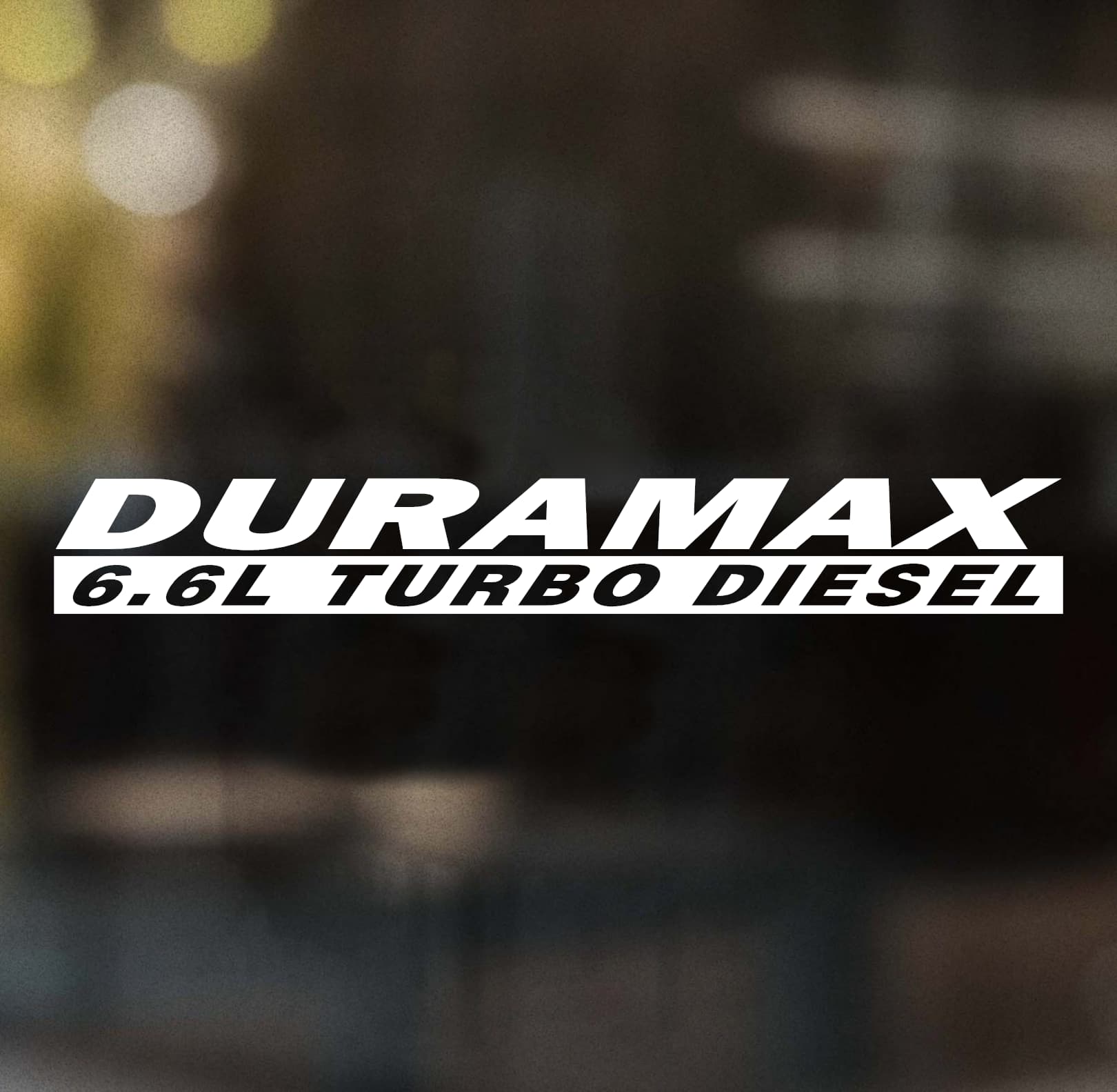 Duramax Turbo Diesel Decal